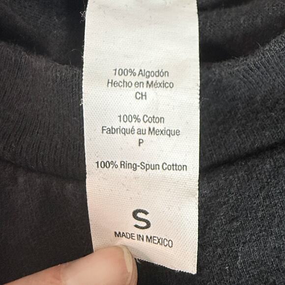 Tultex Led Zeppelin USA 1977 Band Tee Black Graphic T-Shirt Size Small - Picture 4 of 6